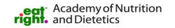 Eat Right Academy of Nutrition & Dietetics Logo.