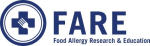 FARE (Food Allergy Research and Education) logo.