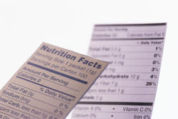 Two Nutrition Labels.