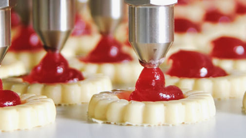 food allergen fundamentals showing cookies with jam middles being made