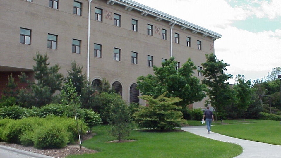 back of Filley Hall on UNL East Campus