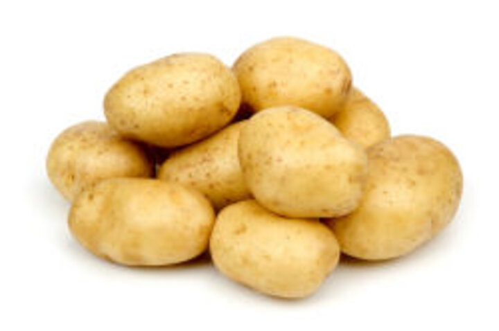 photo of unpeeled potato